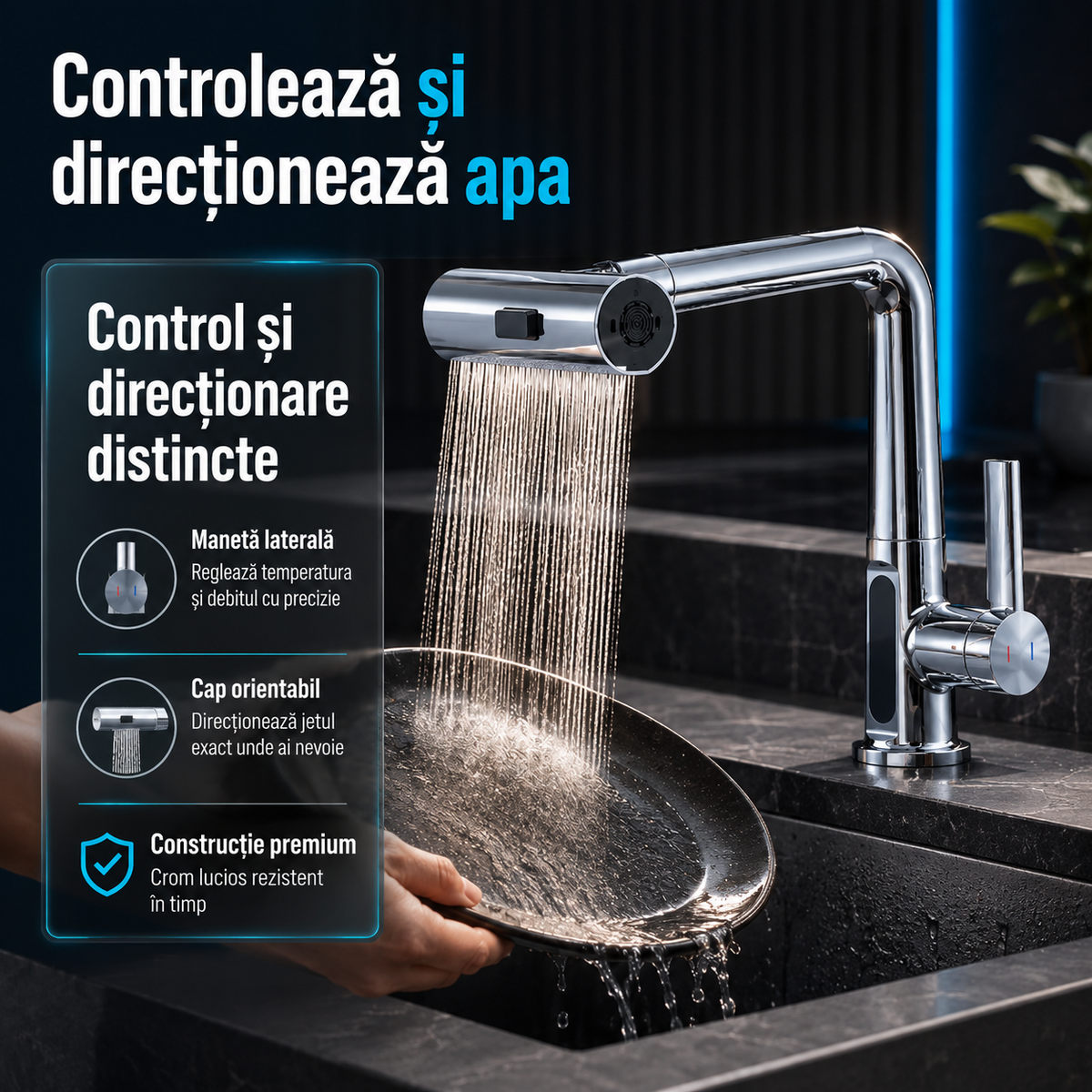 robinet multifunctional 4 in 1