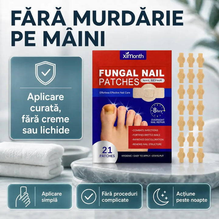 1+1 Set Gratis = 42 Plasturi Reparare Unghie