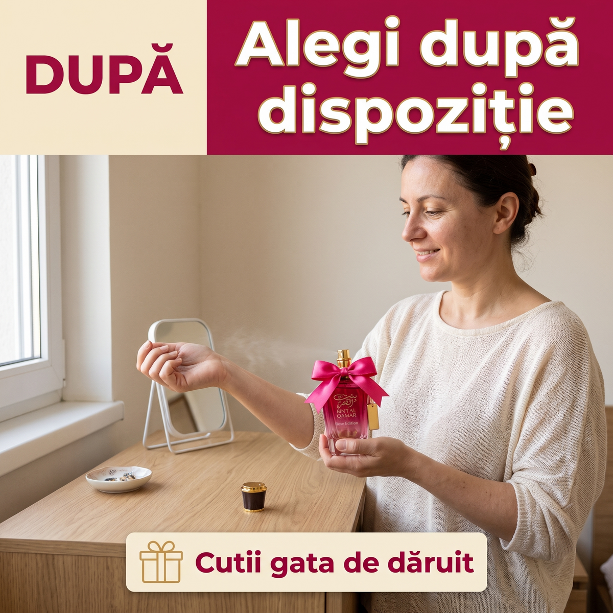 4+3 GRATIS Parfumuri Damă · Colecția Safir