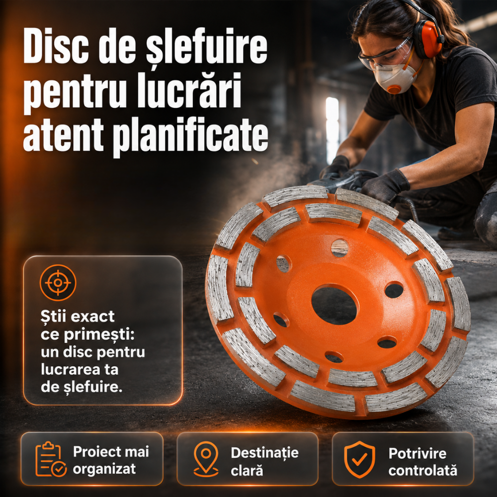 disc slefuire
