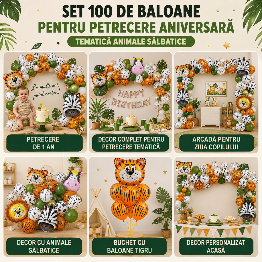 set baloane petrecere