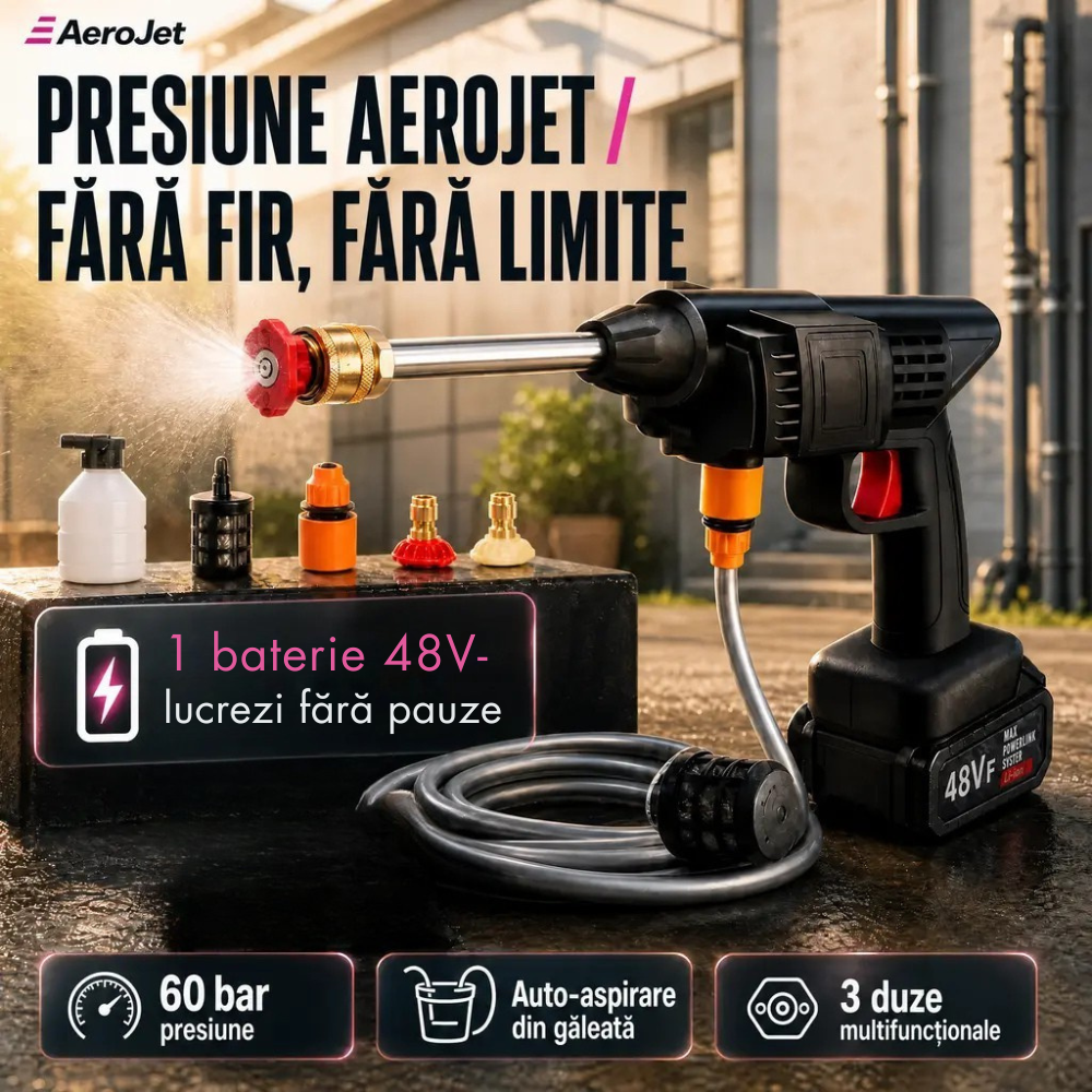pistol de spalare cu presiune