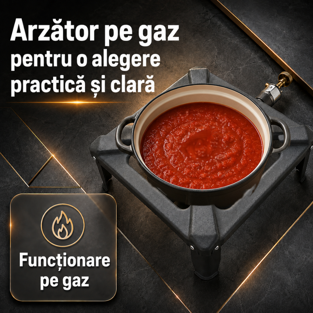 arzator pe gaz