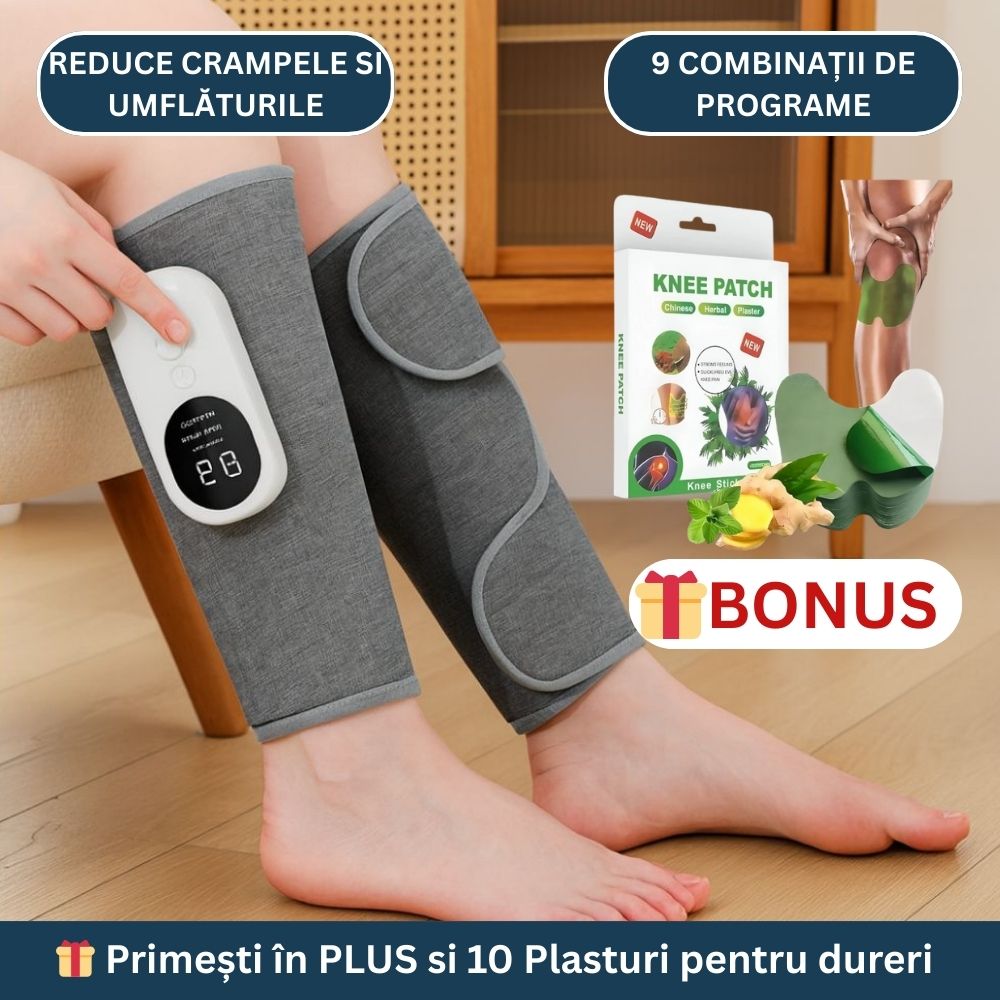 Oferta -50% aparat masaj+10 plasturi