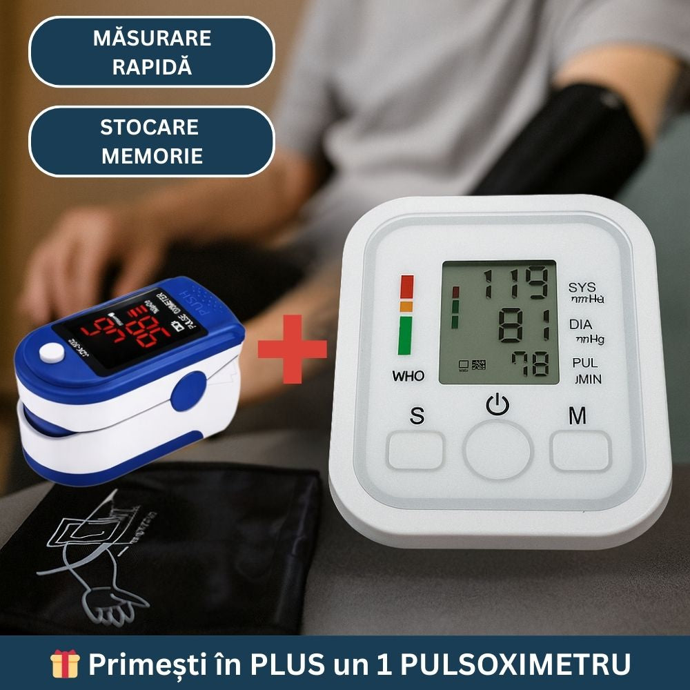 Oferta -50% tensiometru+pulsoximetru
