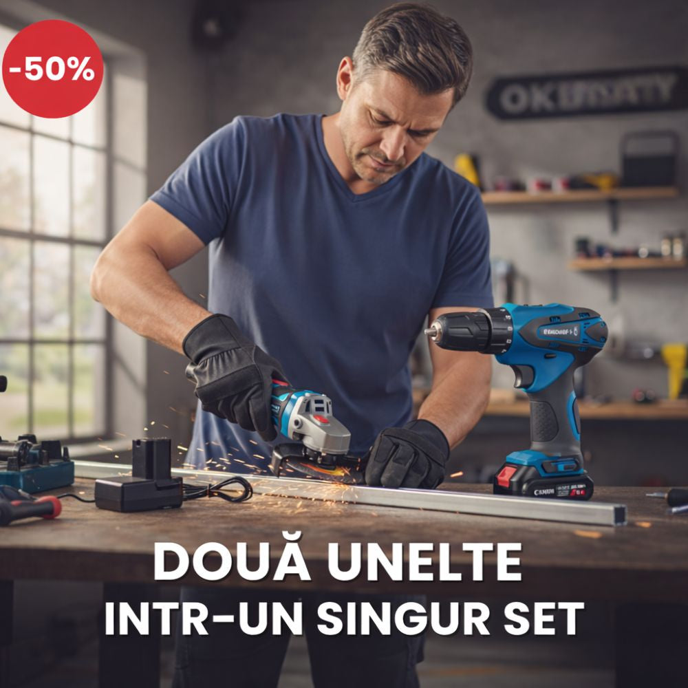 Oferta -50% bormasina+polizor