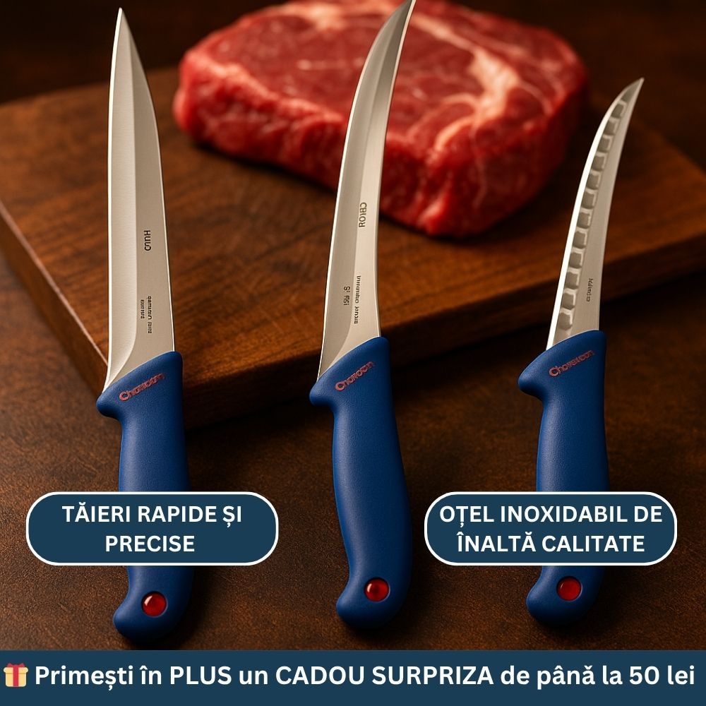 3 Cutite profesionale 34 cm / 32 cm / 28 cm