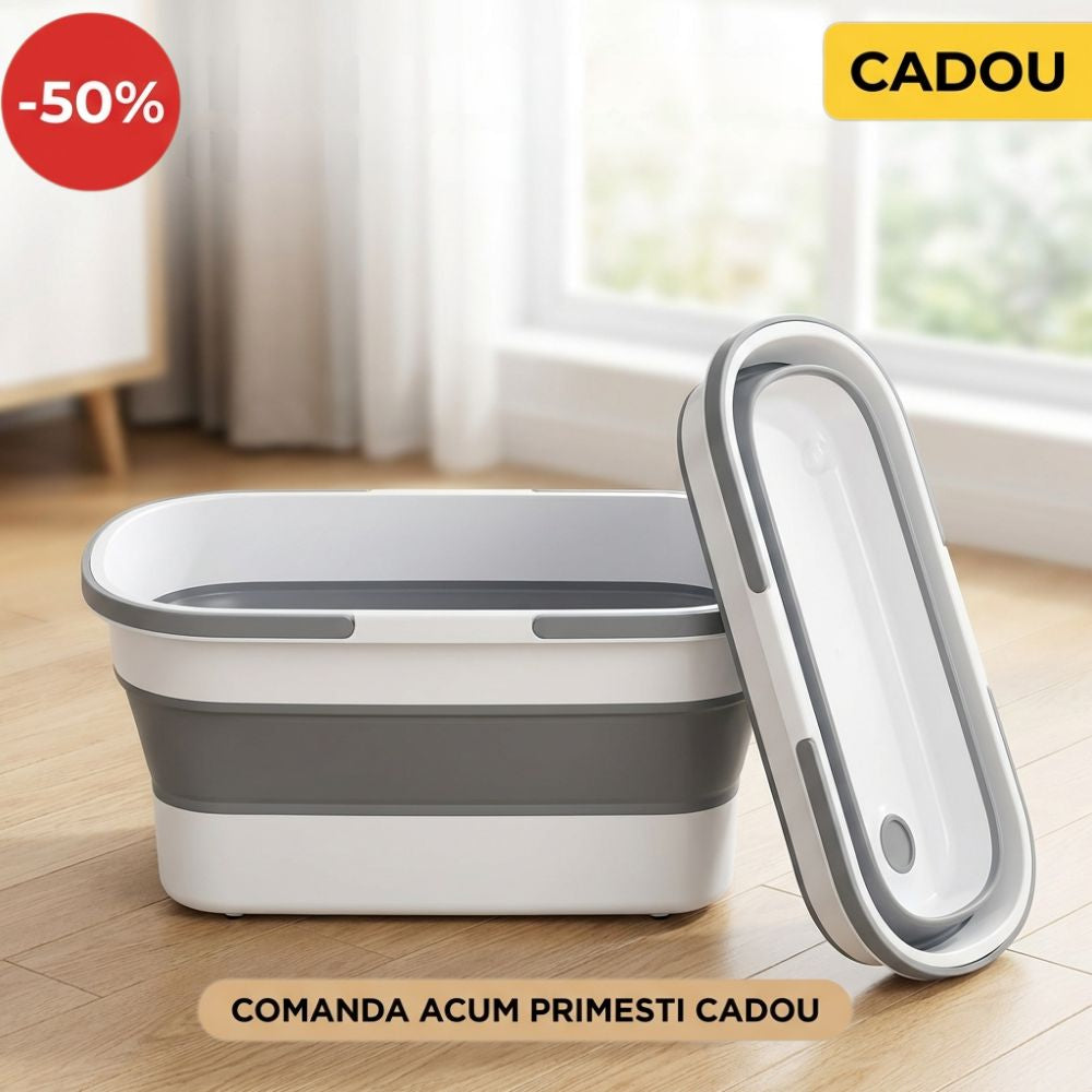 Oferta -50% galeata pliabila+cadou