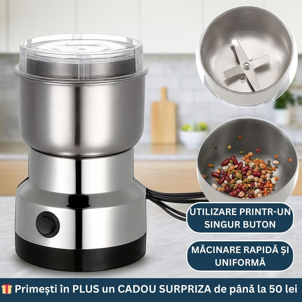 Oferta -50% rasnita electrica+cadou