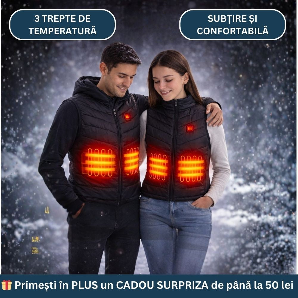 Oferta -50% vesta unisex+cadou