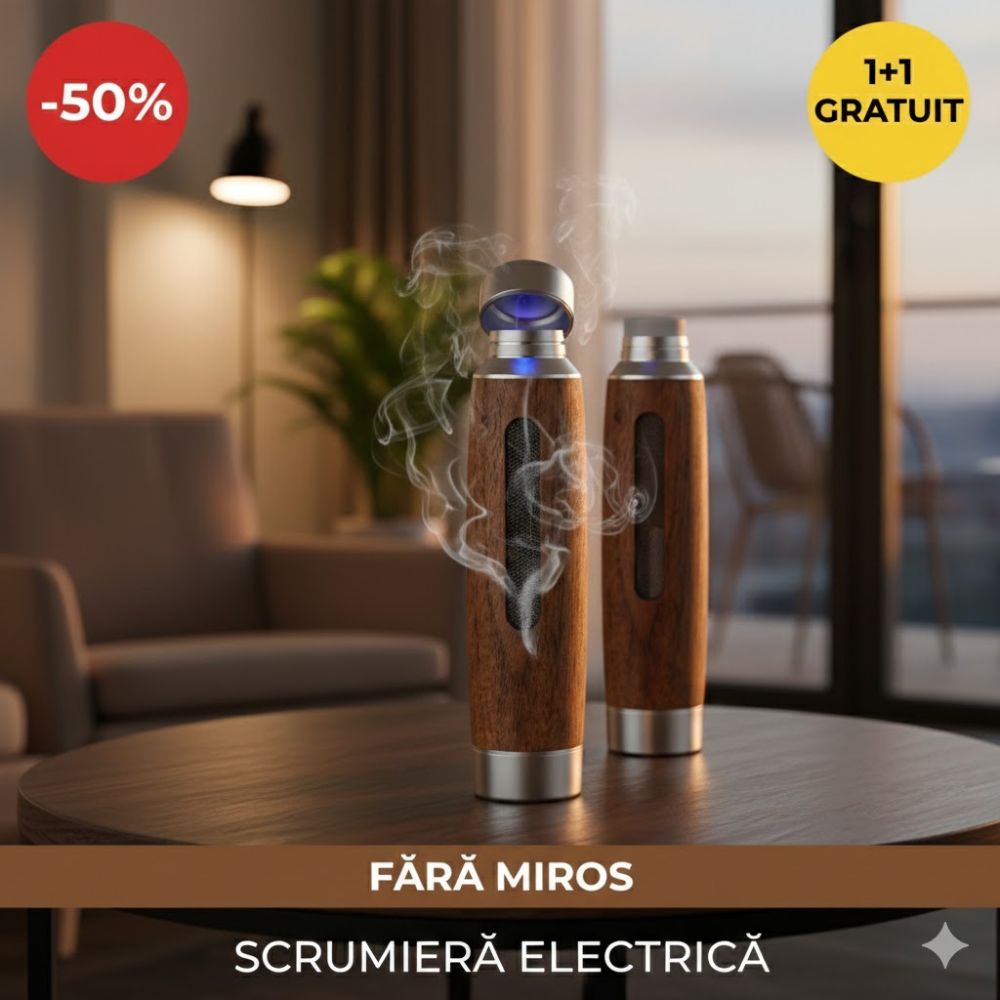 Oferta -50% 2 scrumiere portabile+cadou