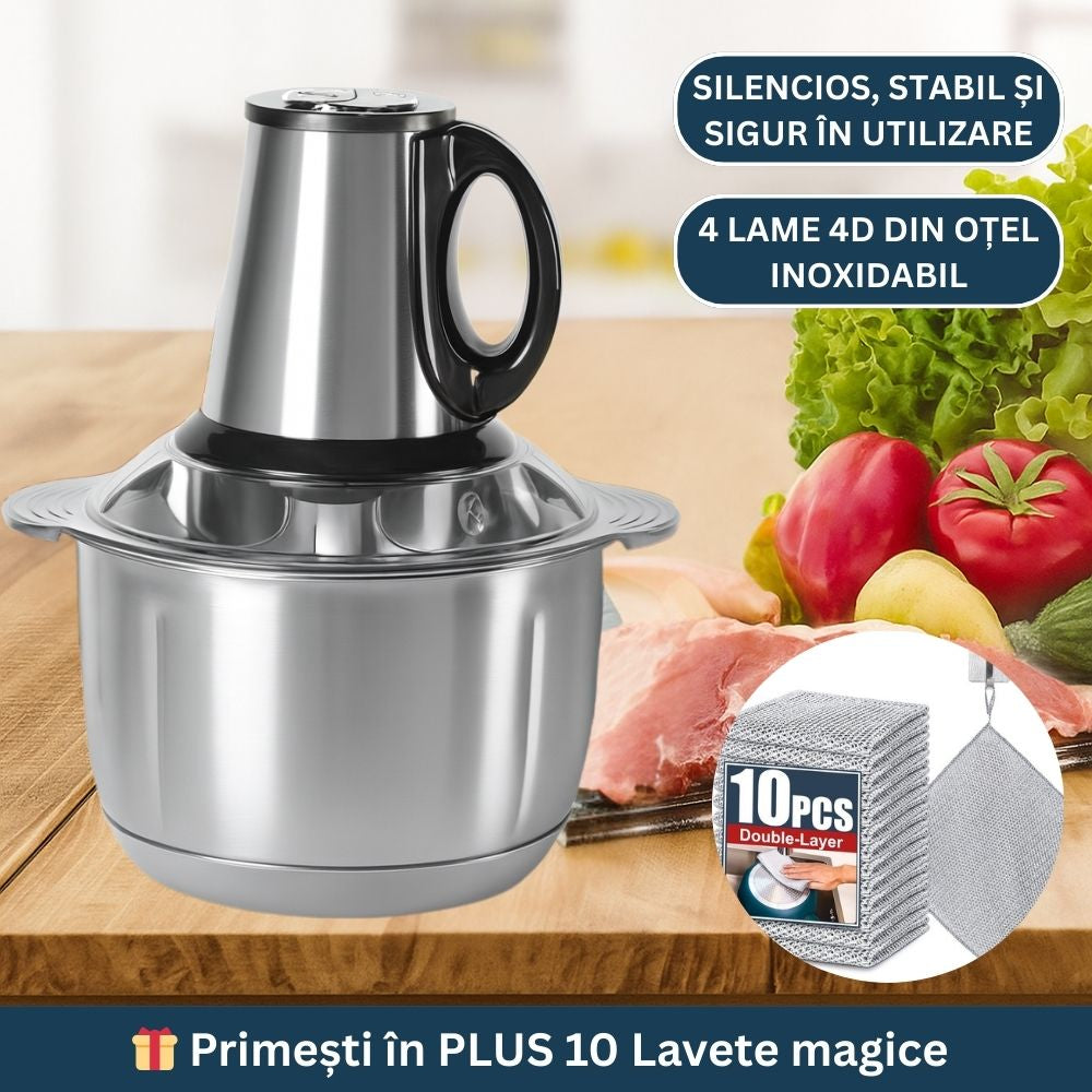 Oferta -50% tocator electric+10 lavete
