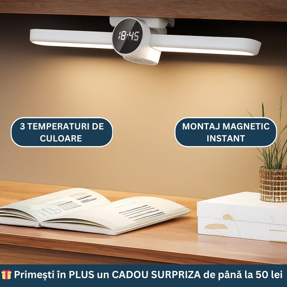 Oferta -50% lampa senzor cu magnet+cadou