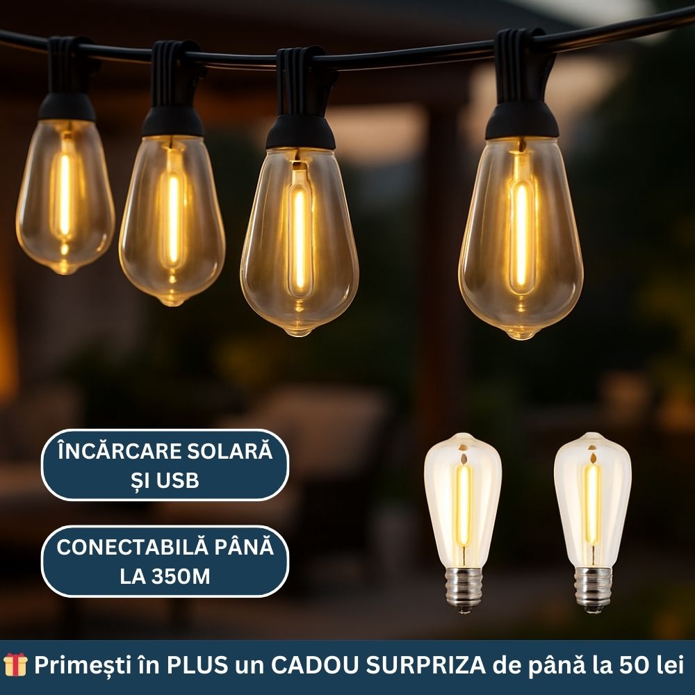 Oferta -50% ghirlanda 10m+cadou