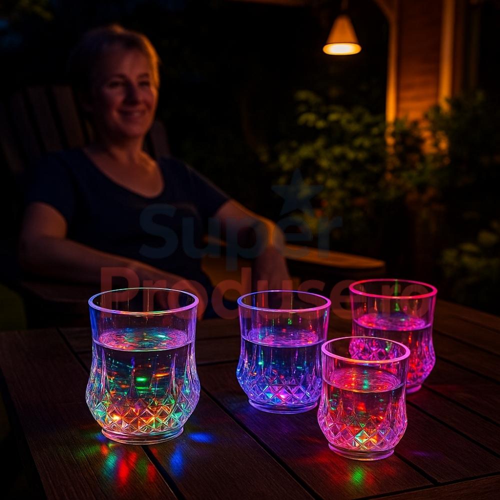 Oferta -50% 1+1 pahar led+cadou