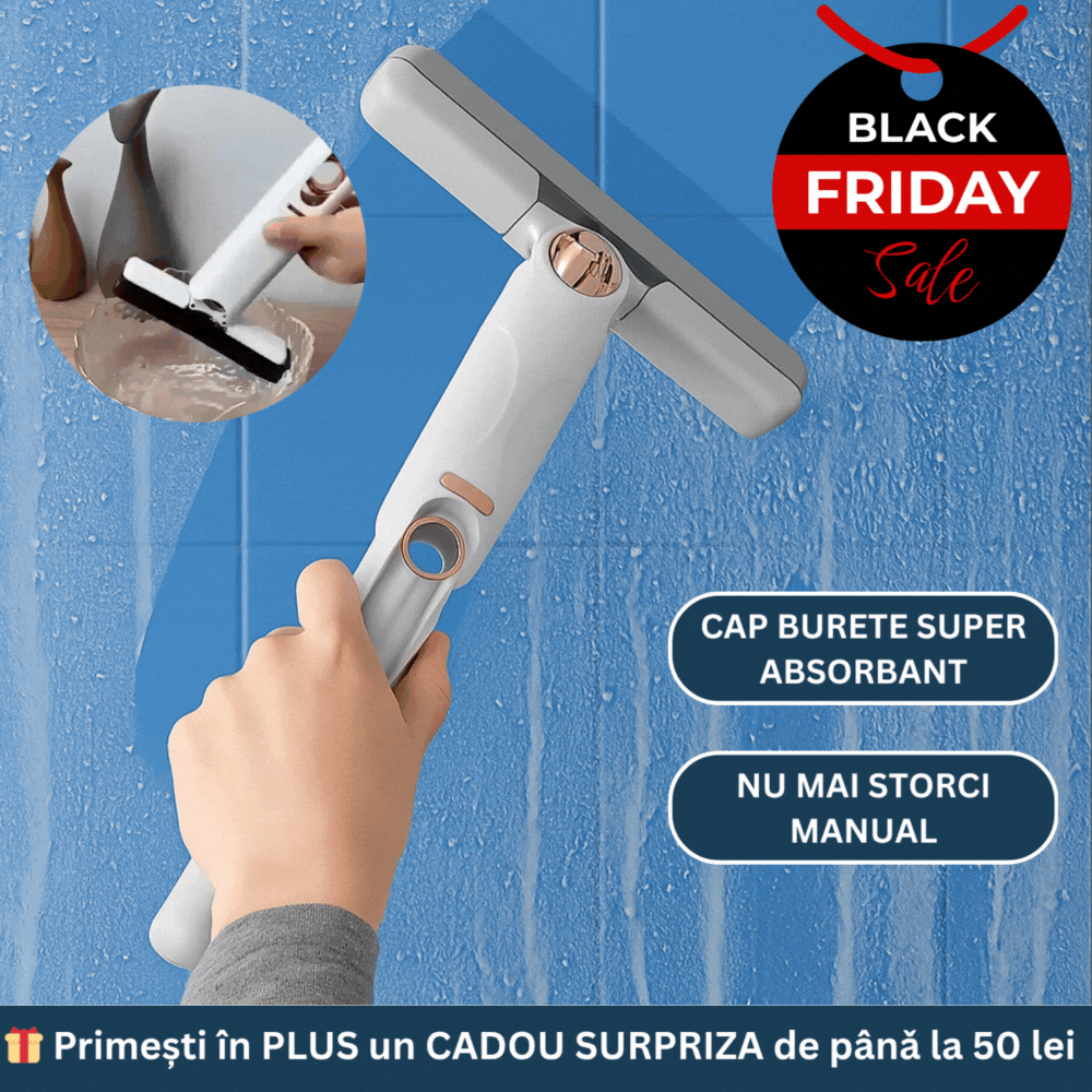 Oferta -50% 1+1 mini mop+cadou