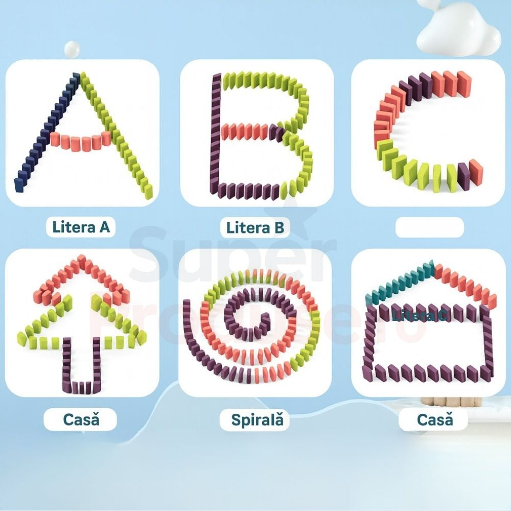 Oferta -50% tren domino+cadou