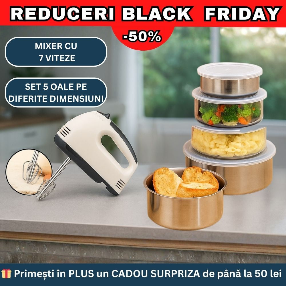 Oferta -50% mixer+5 oale +cadou