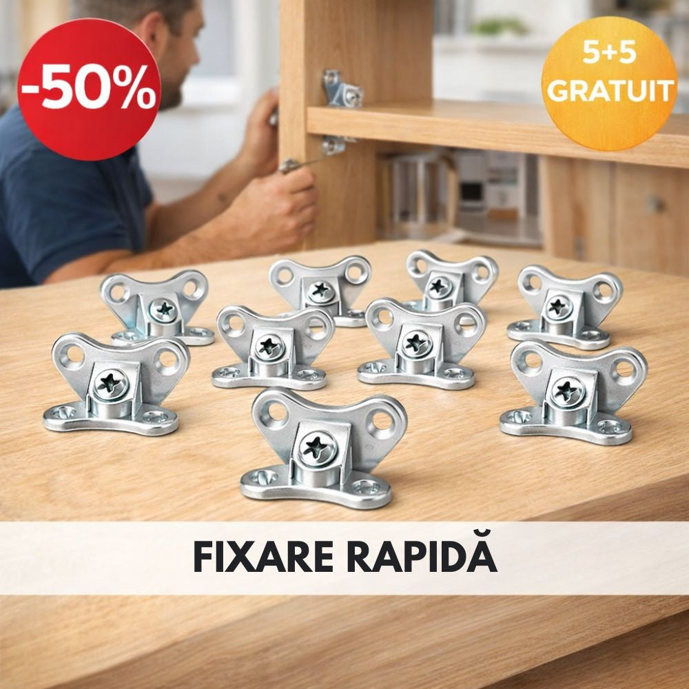 Oferta -50% 10 Colțare de Fixare Fluture