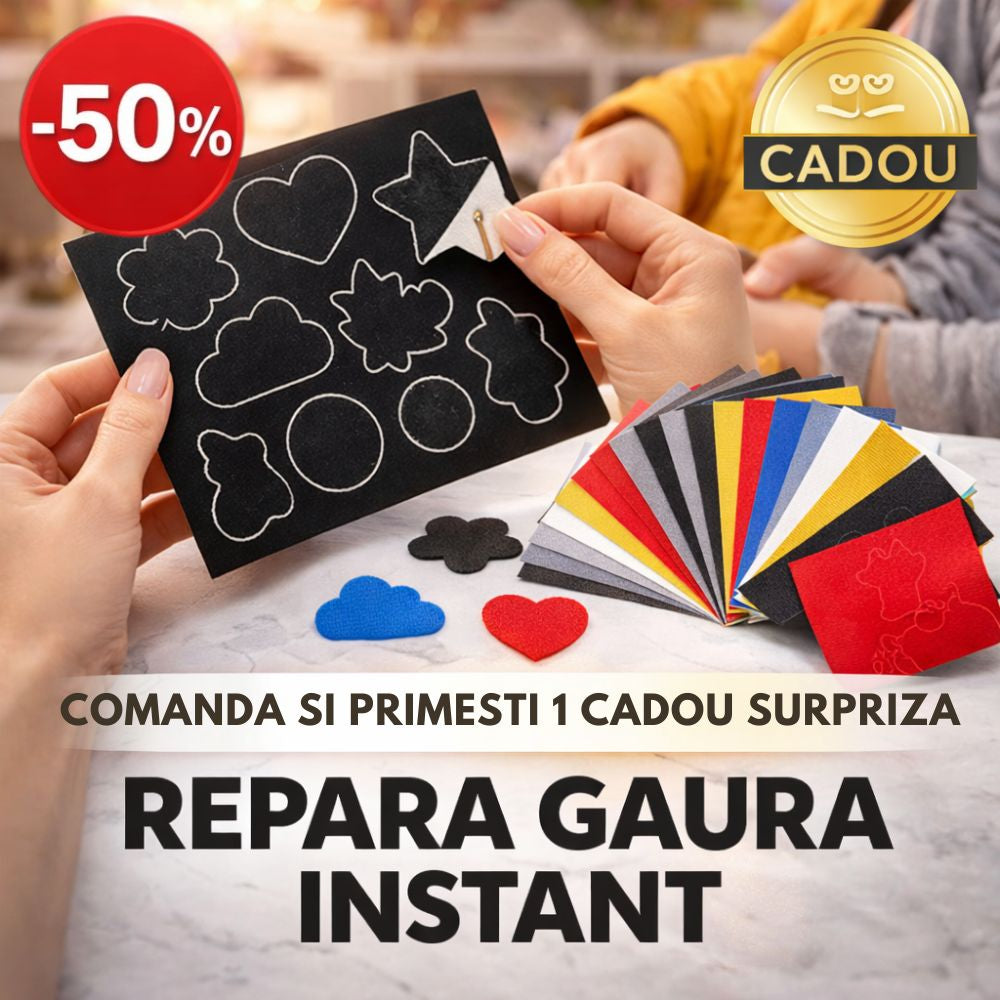 Oferta -50% petice autoadezive+cadou