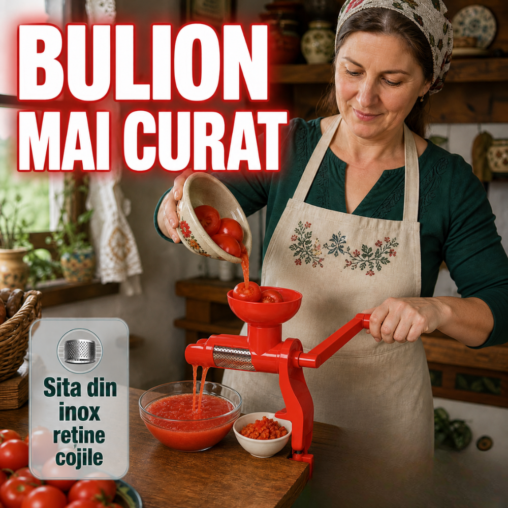 masina de tocat rosii