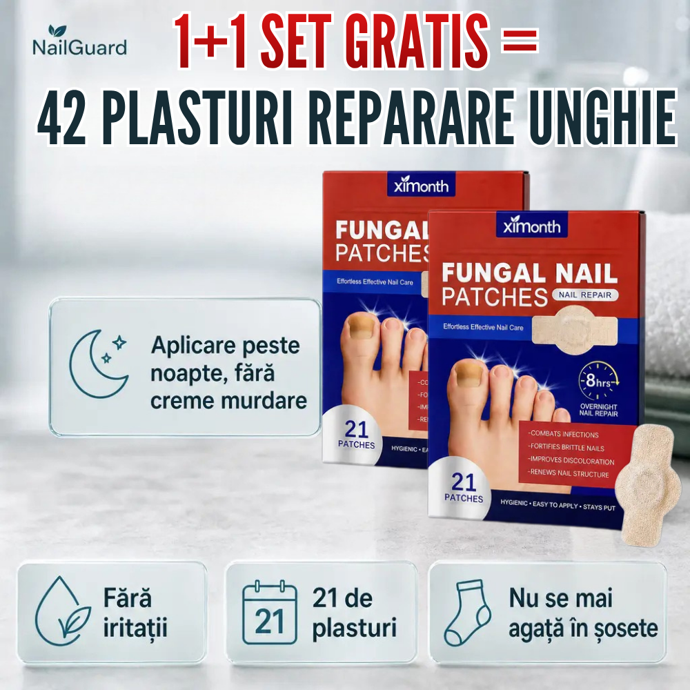 2 set-uri plasturi reparare unghie